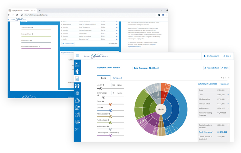 Yacht Calculator screenshot 1